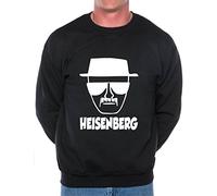 Print4U Breaking Bad Heisenberg Walter Adult Sweatshirt Jumper Birthday Gift Idea X-Large Black
