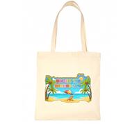 Print4U Cotton Shopping Tote Bag Fun Rocking Retirement Retired Ladies Gift Natural