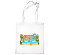 Print4U Cotton Shopping Tote Bag Fun Rocking Retirement Retired Ladies Gift White