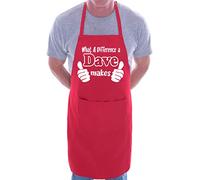 Print4U Dave BBQ Cooking Funny Novelty Apron