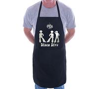 Print4U Disco Diva The 70's BBQ Cooking Funny Novelty Apron Black