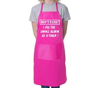 Print4U Don't Panic Fathers Day Gift Funny BBQ Cooking Novelty Apron Pink