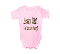 Print4U Essex Girl In Training ~ Funny Babygrow Babies Gift Girl Vest 0-3 pink