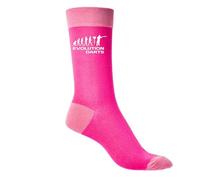 Print4U Evolution Of Darts Funny Ladies Socks Pink Birthday Gift