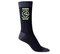 Print4U Grandad's Lucky Bowls Men's Black Socks Men's Crown Green Father's Day