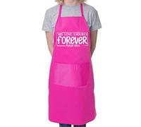 Print4U His Love Endures Baking Apron Church Christian Gift Cooking BBQ Pink
