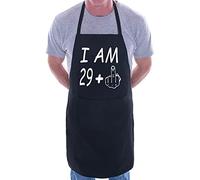 Print4U I am 30 Birthday Cook Chef Apron Cooking Novelty Baking Gag Gift Present Ladies Mens Black
