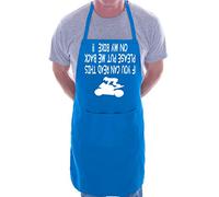 Print4U If You Can Read This Motorbike BBQ Cooking Funny Novelty Apron Blue