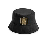Print4U I've Become Grumpy Old Man Bucket Hat Funny Men's Birthday Gift Black LXL