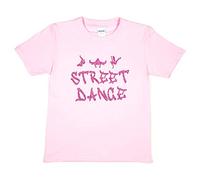 Print4U Kids T-Shirt Street Dance Age 5-6 Pink