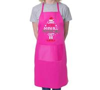 Print4U Look At Me Being Festive Apron Xmas Present Joke Fun Gift Pink