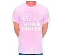 Print4U Mens T-Shirt British Armed Forces Army Navy RAF