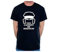 Print4U Mens T-Shirt You Cannot Be Serious Tennis