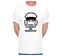 Print4U Mens T-Shirt You Cannot Be Serious Tennis