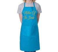 Print4U Mother Of The Bride Novelty Apron Wedding Favour Blue