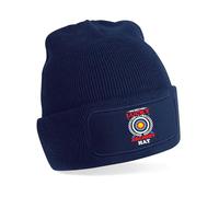 Print4U My Lucky Archery Beanie Hat Gift Father's Day Birthday Present Blue