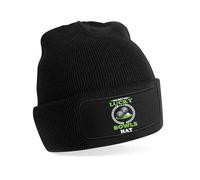 Print4U My Lucky Bowls Beanie Hat Gift Father's Day Crown Green Bowling Birthday