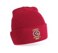 Print4U My Lucky Bowls Beanie Hat Gift Father's Day Crown Green Bowling Birthday