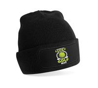 Print4U My Lucky Golf Beanie Hat Golfing Gift Father's Day Birthday Present