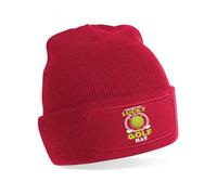 Print4U My Lucky Golf Beanie Hat Golfing Gift Father's Day Birthday Present