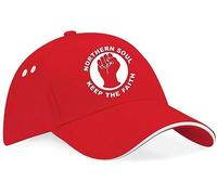 Print4U Northern Soul Baseball Cap Music Lovers Birthday Gift for Men & Women