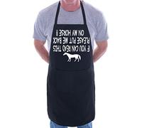 Print4U Read This Put Back On Horse BBQ Cooking Funny Novelty Apron Black
