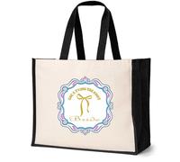 Print4U She's Tying The Knot Bride Canvas Tote Bag Hen Party Wedding Gift Natural
