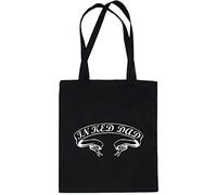 Print4U Shopping Tote Bag For Life Inked Dad Black