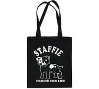 Print4U Shopping Tote Bag For Life Staffie Bull Terrier Dog Lover