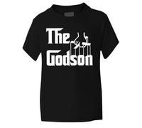 Print4U The Godson Funny Boys T-Shirt 9-11 Black