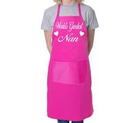 Print4U Worlds Greatest Nan Mother's Day Cooking Bakers Ladies Apron Pink