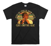 Printable Area Airplane Shirt, Steven McCroskey Looks Like I Picked The Wrong Week to Quit Sniffing Glue Vintage T-Shirt, Movies Quote Unisex Tshirt Black