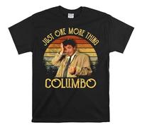 Printable Area Peter Falk Just One More Thing Vintage T-Shirt, Movie Quote Unisex T Shirt Black