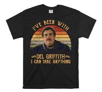 Printable Area Planes, Trains & Automobiles Shirt, I've Been with Del Griffith I Can Take Anything Vintage T-Shirt, Movies Quote Unisex Tshirt Black