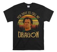 Printable Area Step Brothers Shirt, Dale Doback You Have to Call Me Dragon Vintage T-Shirt, Movie Quote Unisex T Shirt Black