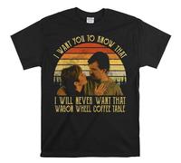 Printable Area When Harry Met Sally Shirt, I Will Never Want That Wagon Wheel Coffee Table Vintage T-Shirt, Movies Quote Unisex Tshirt