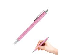 Printable Pens - Fine Tip 14 x 1 cm | Gel Pens | Smooth Writing, Retractable Pen with Precision Tip for Writing Notes in the Office, School, Professional Work, For