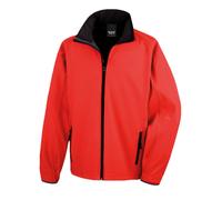 Printable Soft Two Layer Soft Shell Jacket Result Core Sizes: S - 4XL