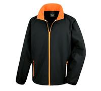 Printable Soft Two Layer Soft Shell Jacket Result Core Sizes: S - 4XL