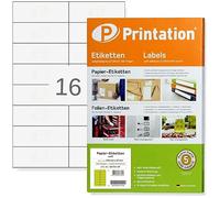 Printation Multipurpose Labels 105 x 37 mm