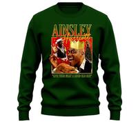 PrintBar Ainsley Christmas Meat Sweatshirt - Royal Feast of Humor! 100% Cotton, Unisex Printed Design. Perfect for those who reign at the dinner table!