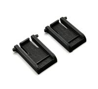 Printbtw 1 Pair Replacement Keyboard Feet for Logitech K120 in Black Keyboard
