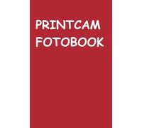 PRINTCAM FOTOBOOK Red Edition - Compatible with VTech/KidiZoom PrintCam | Kids Camera Photo Album | 76 Pages | 5.5x8.5 Inch | For Photos, Selfies, and Videos | Thermal Paper