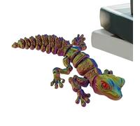 Printed Animal Toy - Moving Lizard Decoration, Mobile Lizard Sculpture | Printed Animal Sculpture Toys, Easter Basket Fillers, Desktop Toys