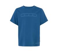 Vaude Print Short Sleeve T-shirt Blue 146-152 cm Boy