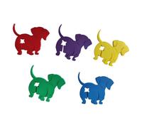 Printed Bag Clips Animal Shaped Chip Clips for Kitchen Organization Bread Ties Pet Food Storage Leak Proof Fasteners Airtight Chip for Bread Preservation