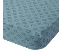 Printed Bamboo Fitted Sheet, Iris, 160 x 200 cm, Origin