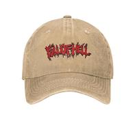Printed Baseball Cap Full of Hell Red Sun Kpop Rock Washed Trucker Hat Female Male Classic Custom DIY s Fashion Accessories Gifts