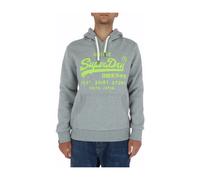 Printed Blue Sweatshirt Fall/Winter - male - Superdry - Hoodies - Gray - M - Sweatshirts & Hoodies M
