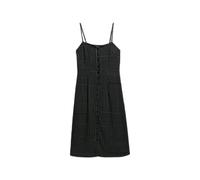 Printed button-up long dress for women Superdry Noir S